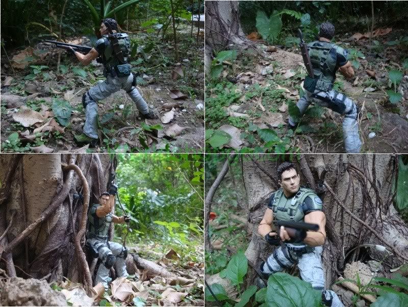 NECA Resident Evil 5 Chris Redfield 7 Action Figure  