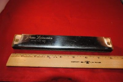 Vintage 60s Kawai Piano Brand Full Tone Harmonica 8 1/2 VG M1300