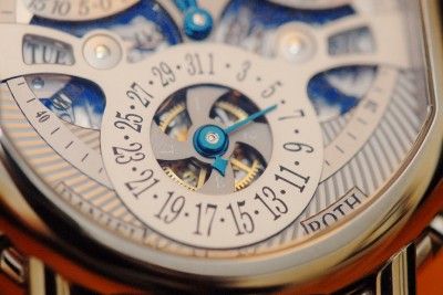 DANIEL ROTH WG PERPETUAL CALENDAR EQUATION OF TIME WATCH REF #121.Y.60 