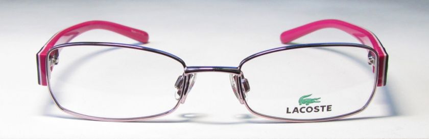 NEW LACOSTE 12229 48 18 130 PINK/BURGUNDY EYEGLASSES/GLASSES/FRAME 