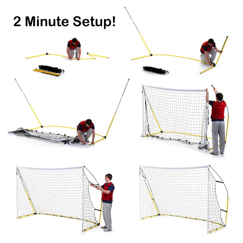 Portable Soccer Goal   Kickster   16 x 7   2 mins set up **SEE VIDEO 