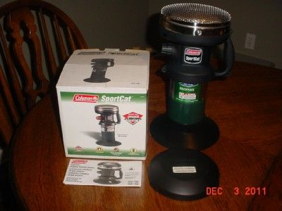 Coleman SportCat Catalytic Portable Heater Propane Flameless 5031 700 