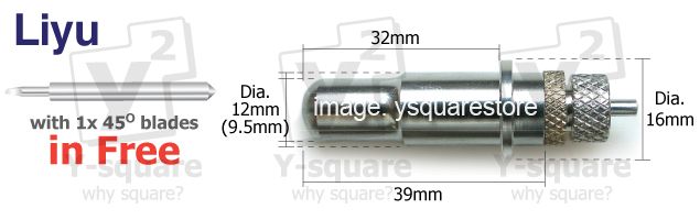 12mm BLADE HOLDER 4 Liyu /Rabbit Vinyl Plotter +1 blade  