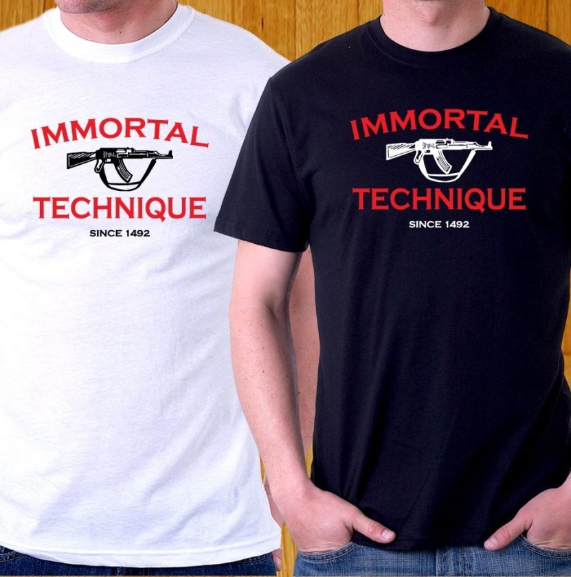 NEW T SHIRT IMMORTAL TECHNIQUE TEE HIP HOP RAP S TO 3XL  