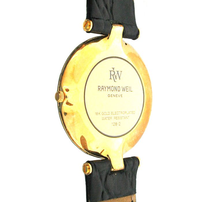 Raymond Weil Geneve Othello 18k Gold Electroplated Ladies Watch w 