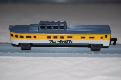 Vintage Micro Machines Rio Grande Train & Track by Galoob 1989 