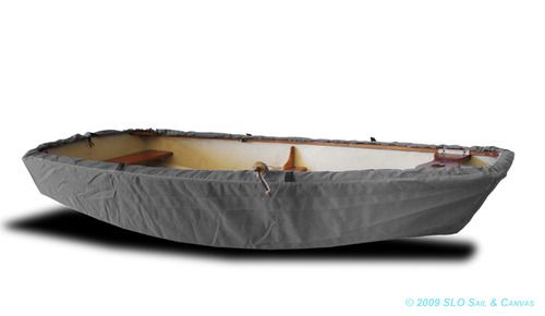 Naples Sabot Sailboat   Boat Hull Cover   Gray Poly  