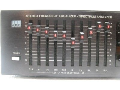   Shaper ~ SS 315X ~ Stereo Graphic Equalizer / Spectrum Analyzer  