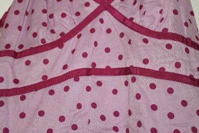 Zac Posen Target Pink Polka Dot Sailor Dress 5,11,13  