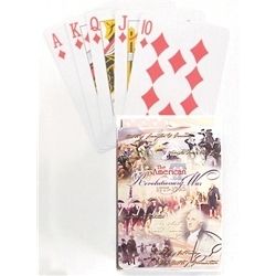 REVOLUTIONARY WAR PLAYING CARD DECK NEW  