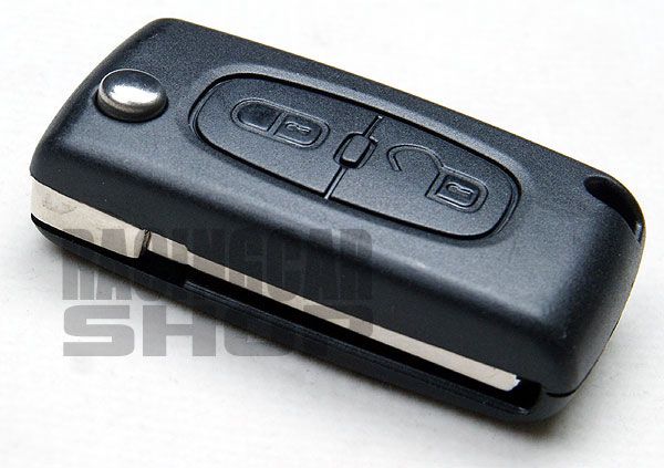 HIGH QUALITY Folding Remote Key case for PEUGEOT 407 408 207 307 107 