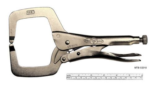 IRWIN Vise Grip 11R 11 C Clamp Locking Regular Tip Visehook Pliers 