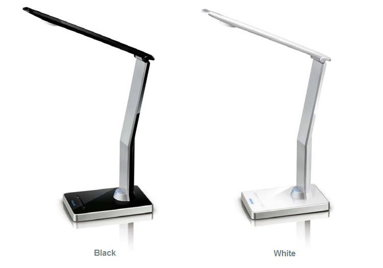 Philips LED Eye Care LED Desk Lamp with USB Charger  