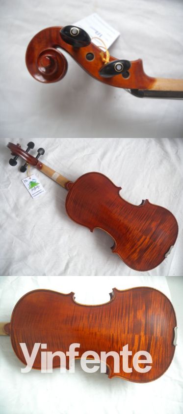 New Violin Aged Solid Wood Powerful Sound #112  