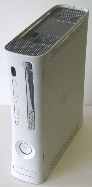 XBOX 360 SYSTEM CONSOLE XENON NON HDMI RROD 1RL E74 BROKEN REPAIR 